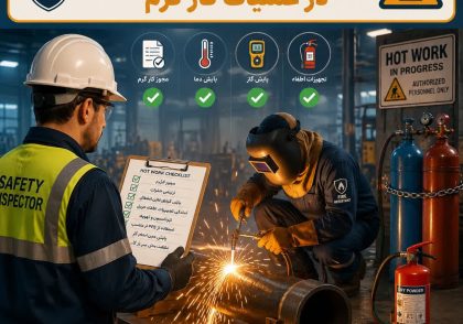 راهنمای جامع بازرسی Hot Work در پالایشگاه‌ها