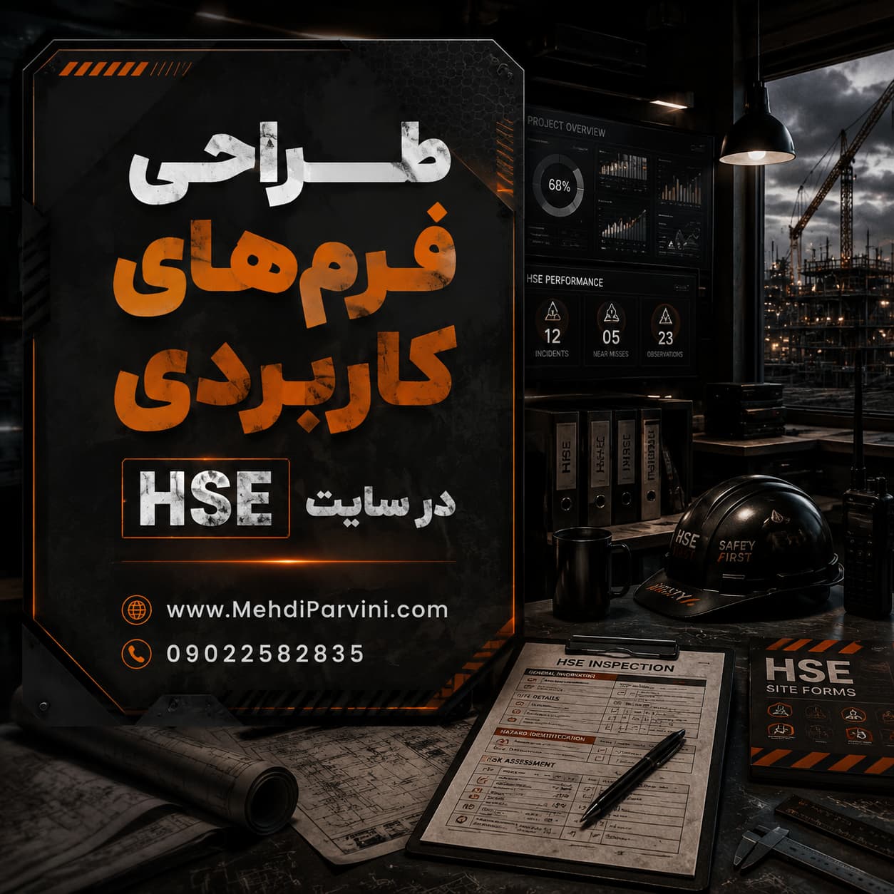 طراحی فرم های کاربردی HSE