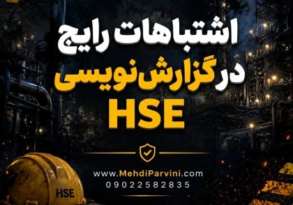 اشتباهات رایج در گزارش نویسی HSE