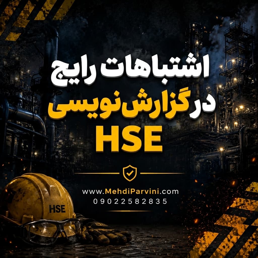 اشتباهات رایج در گزارش نویسی HSE