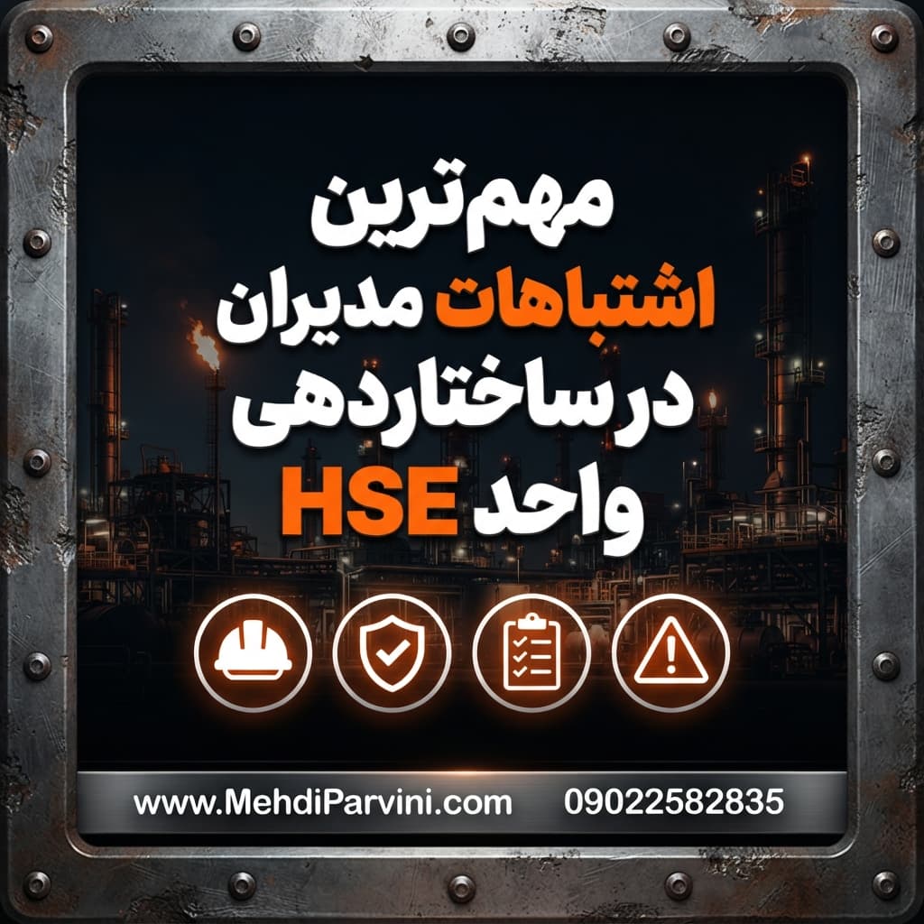 مهم‌ترین اشتباهات مدیران در ساختاردهی واحد HSE