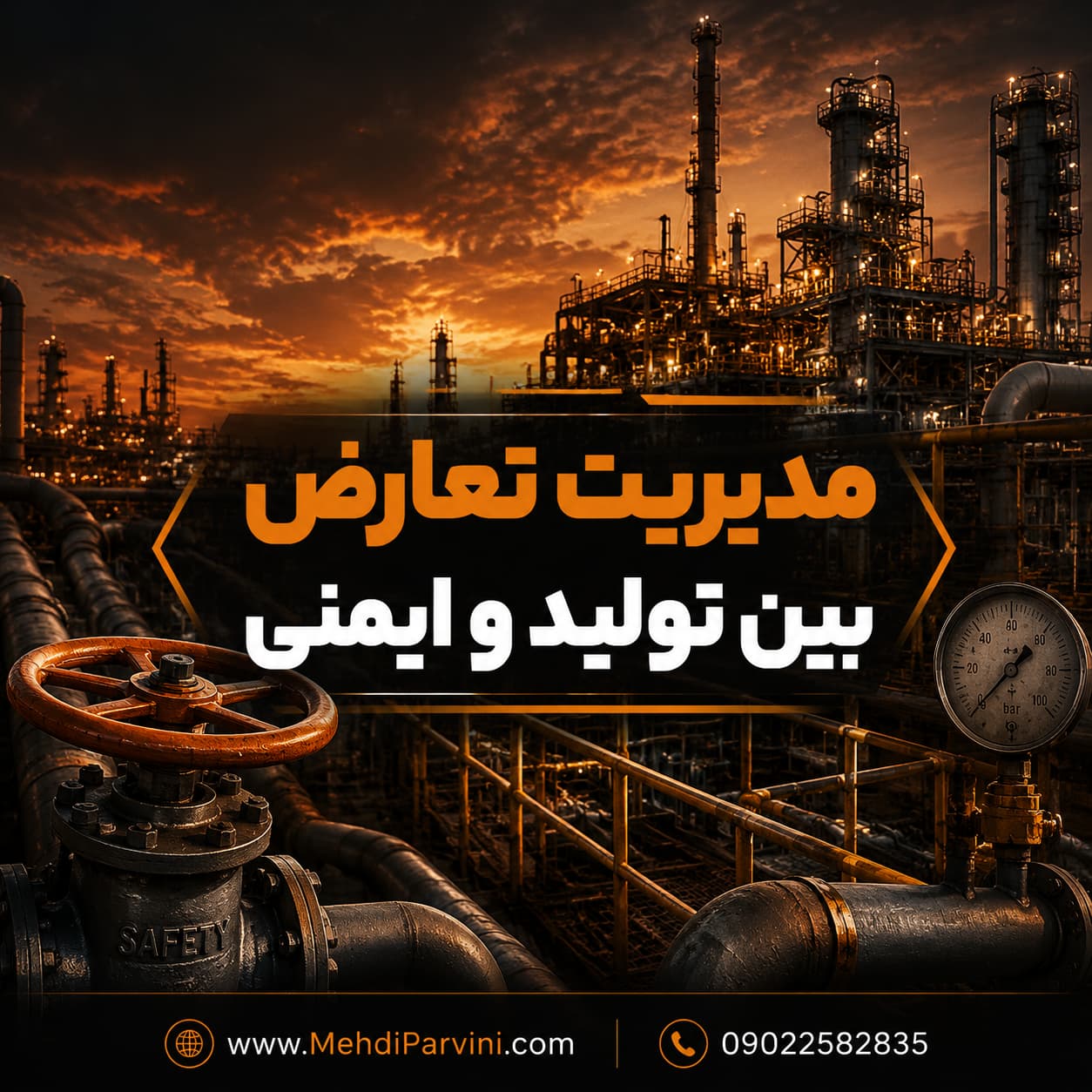 مدیریت تعارض بین تولید و ایمنی