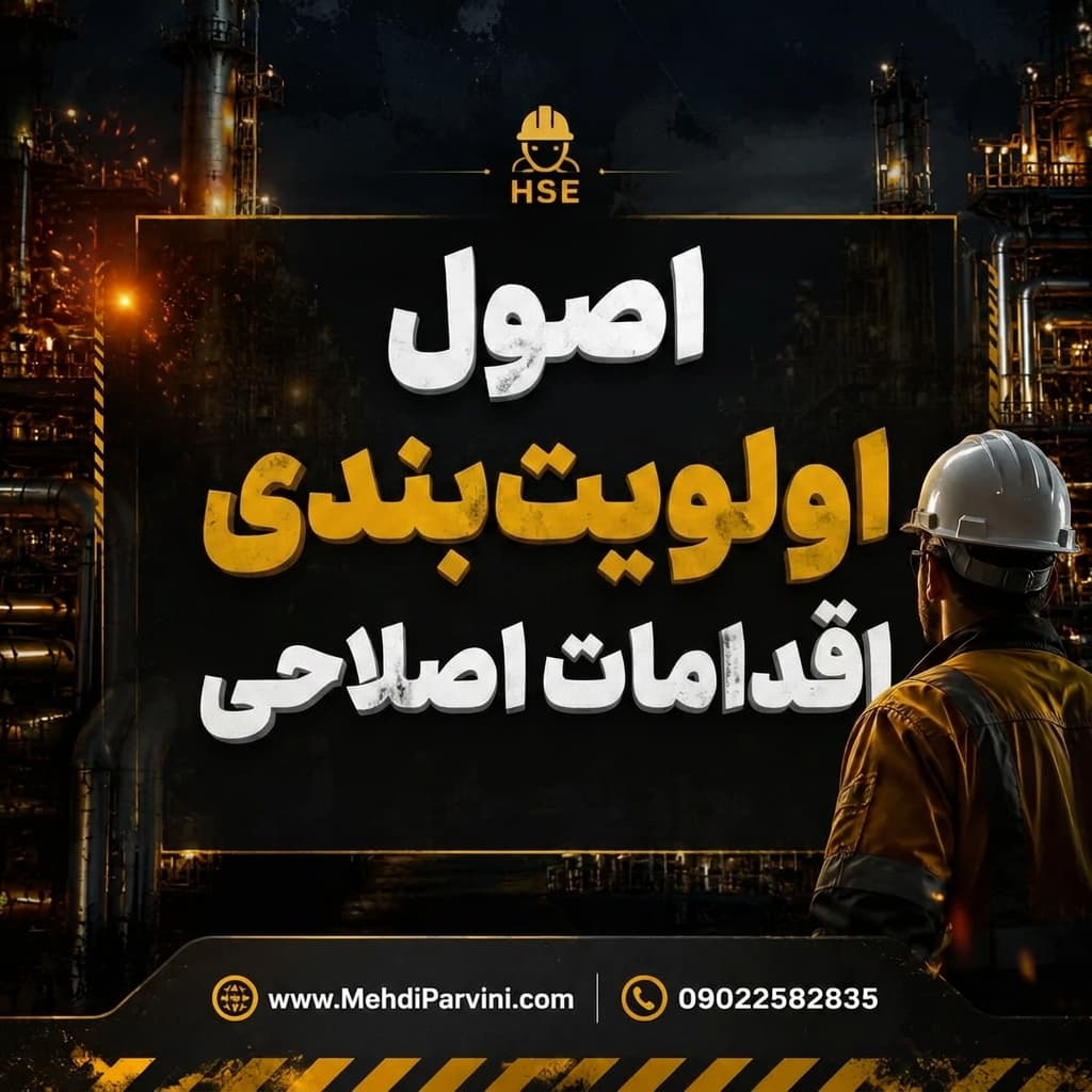اصول اولویت بندی اقدامات اصلاحی HSE