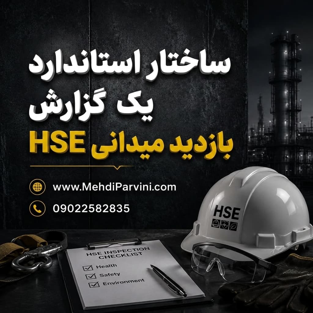 گزارش بازدید میدانی HSE