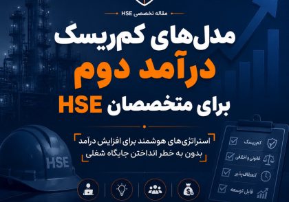 درآمد دوم برای متخصصان HSE