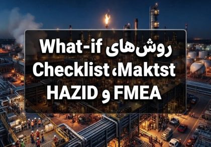 روش‌های What-if، Checklist، HAZID و FMEA