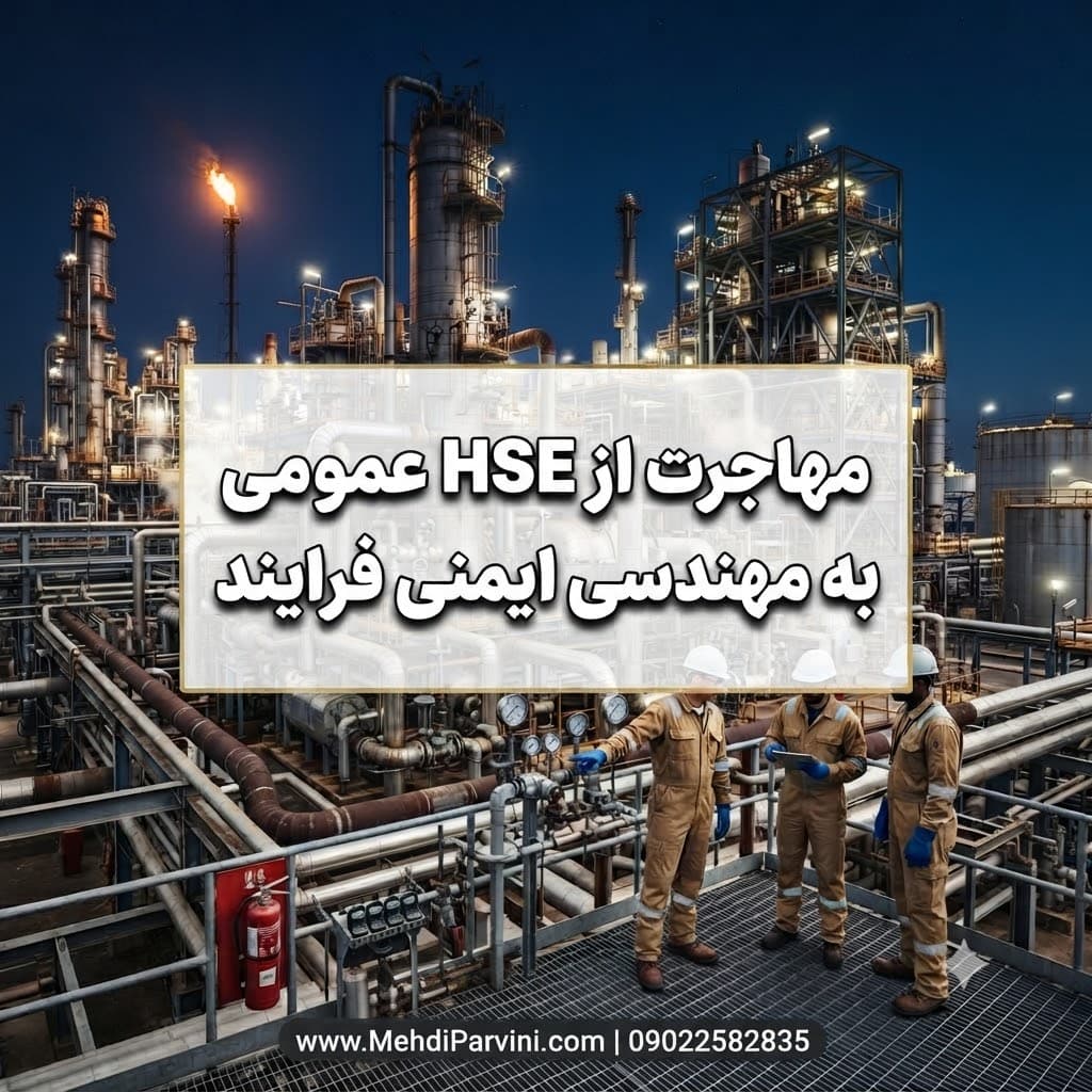 مهاجرت از HSE عمومی به مهندسی ایمنی فرایند