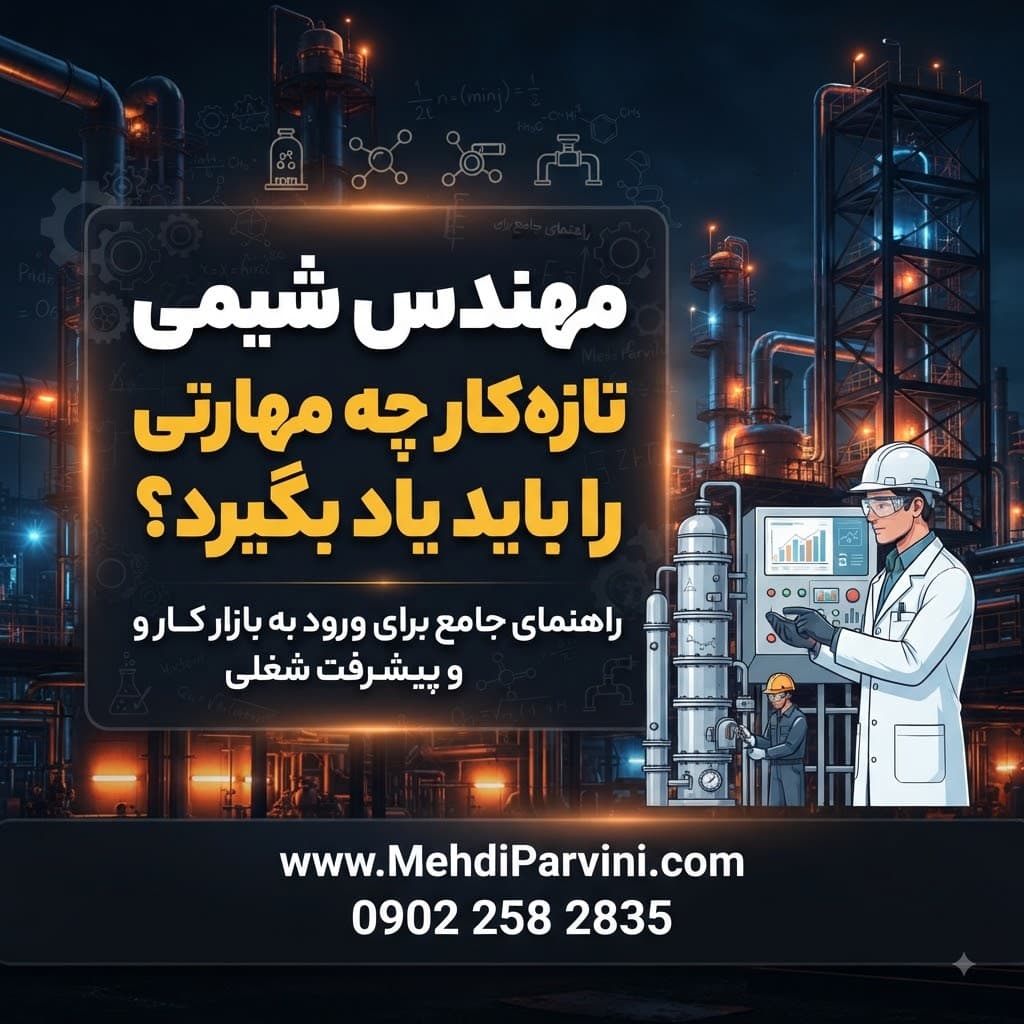 مهندس شیمی تازه‌کار چه مهارتی را باید یاد بگیرد؟