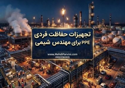 تجهیزات حفاظت فردی PPE برای مهندس شیمی