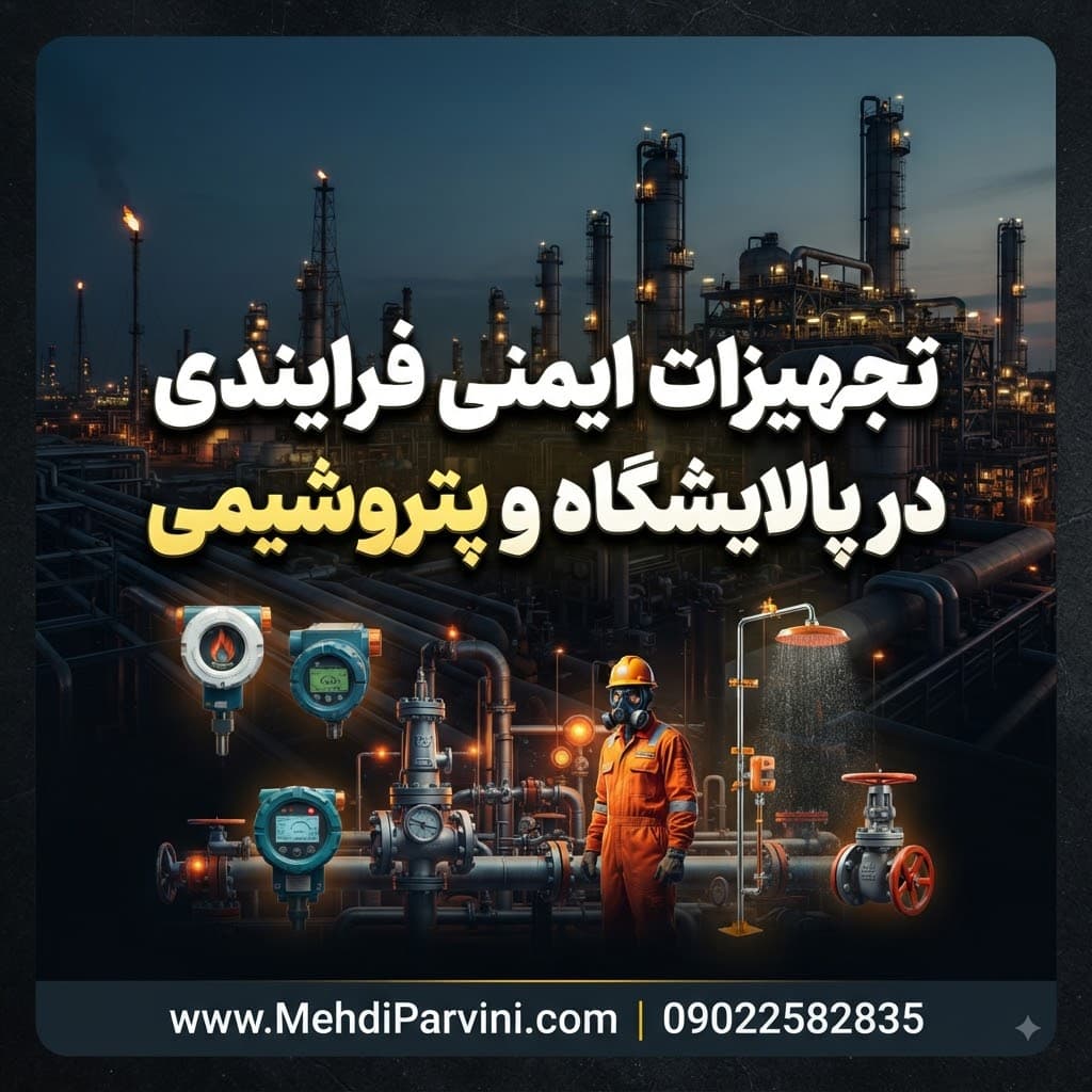 تجهیزات ایمنی فرایندی در پالایشگاه و پتروشیمی