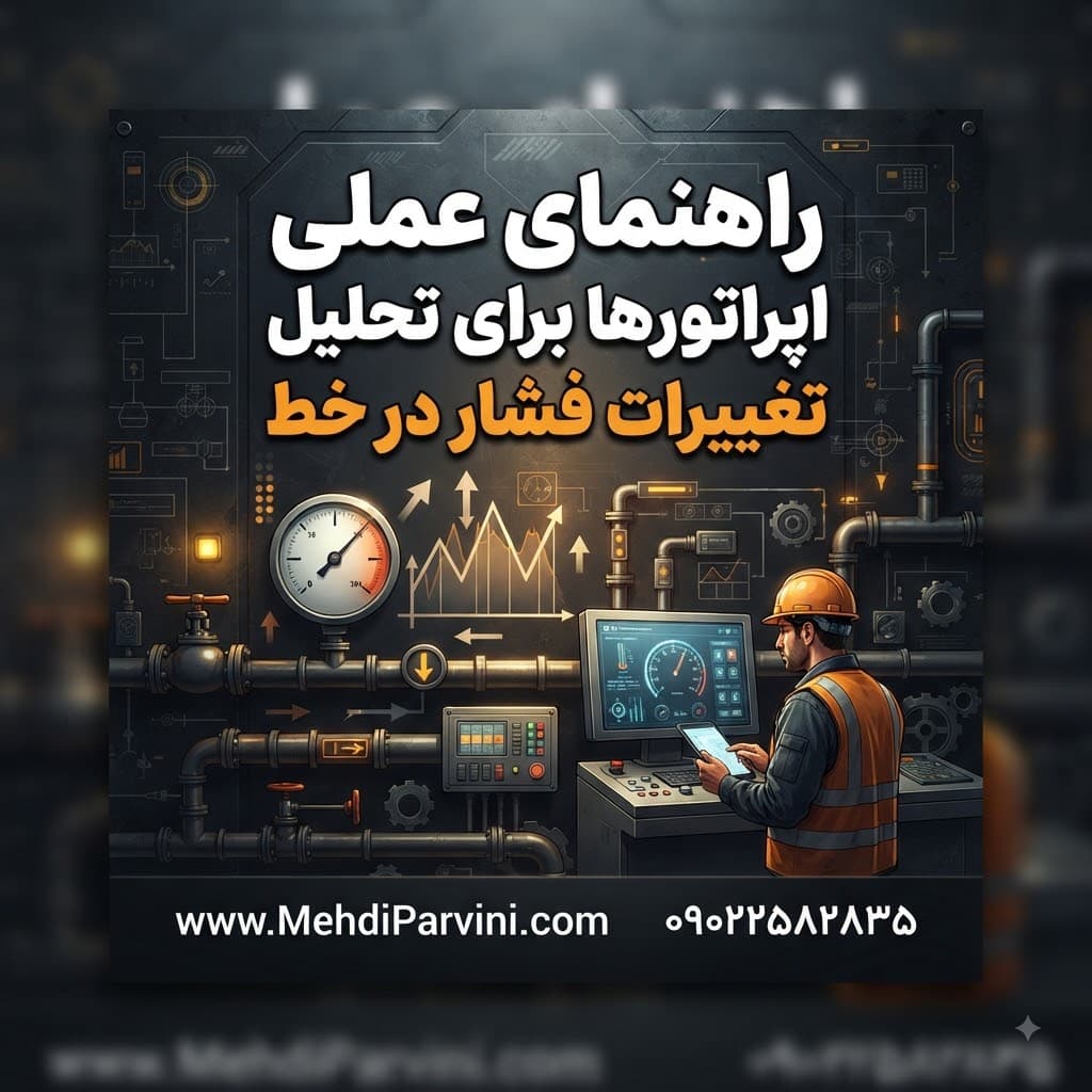 راهنمای عملی اپراتورها برای تحلیل تغییرات فشار در خط
