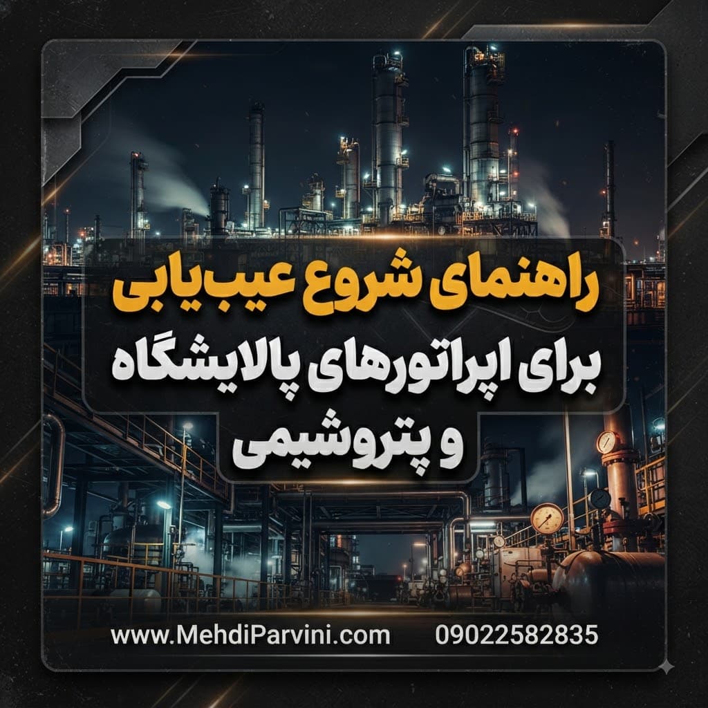 راهنمای شروع عیب‌یابی برای اپراتورهای پالایشگاه و پتروشیمی
