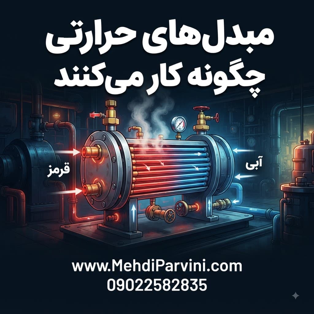 مبدل‌های حرارتی چگونه کار می‌کنند