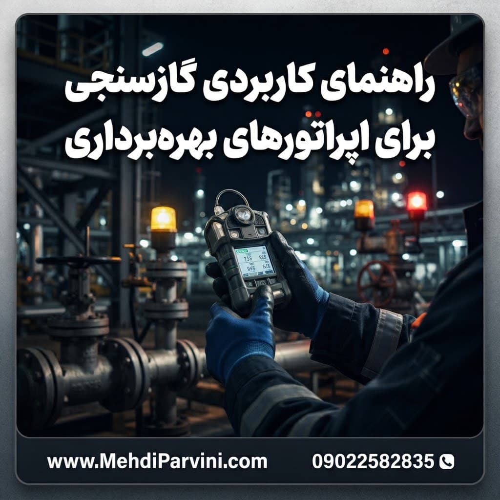 راهنمای کاربردی گازسنجی برای اپراتورهای بهره‌برداری