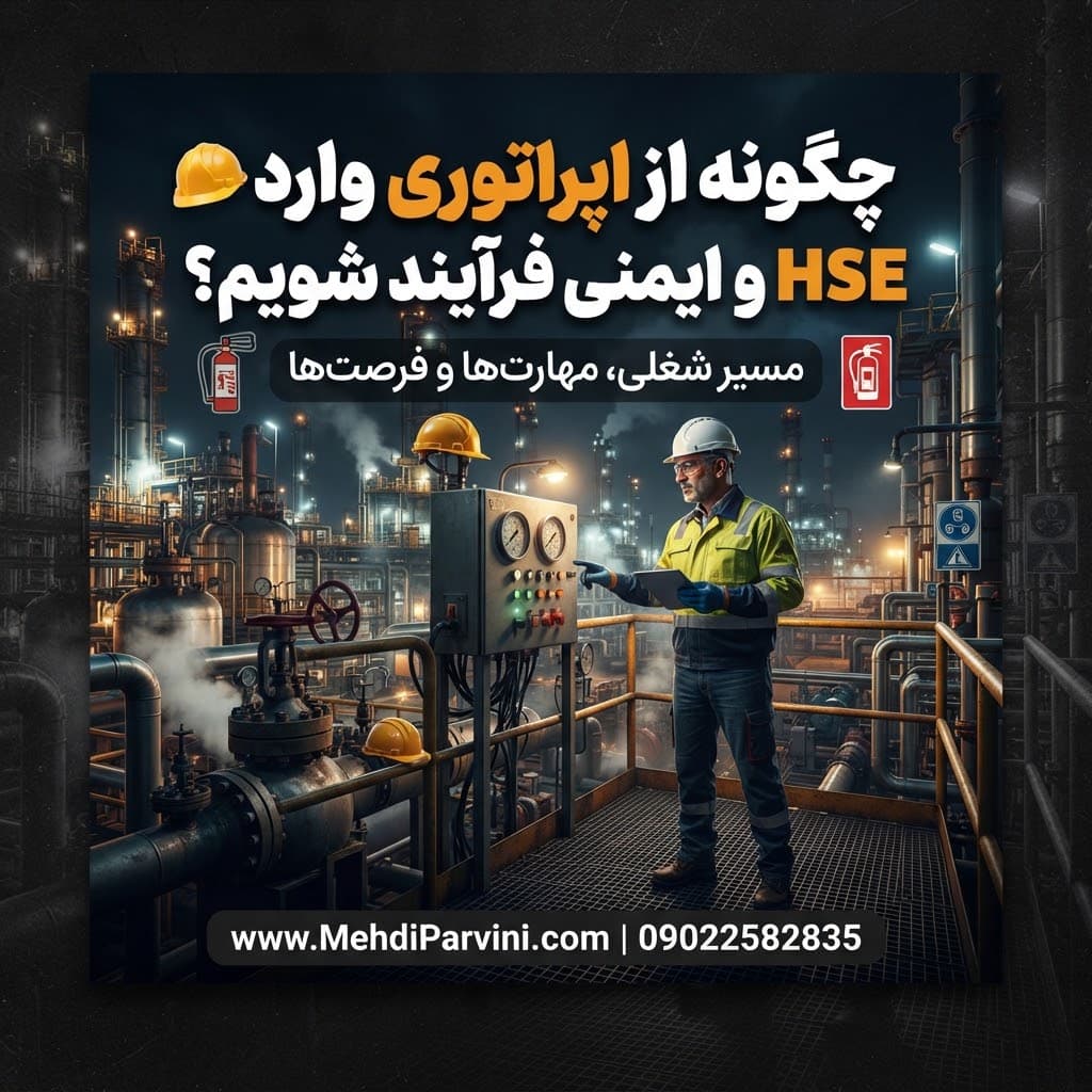 چگونه از اپراتوری وارد HSE و ایمنی فرآیند شویم؟