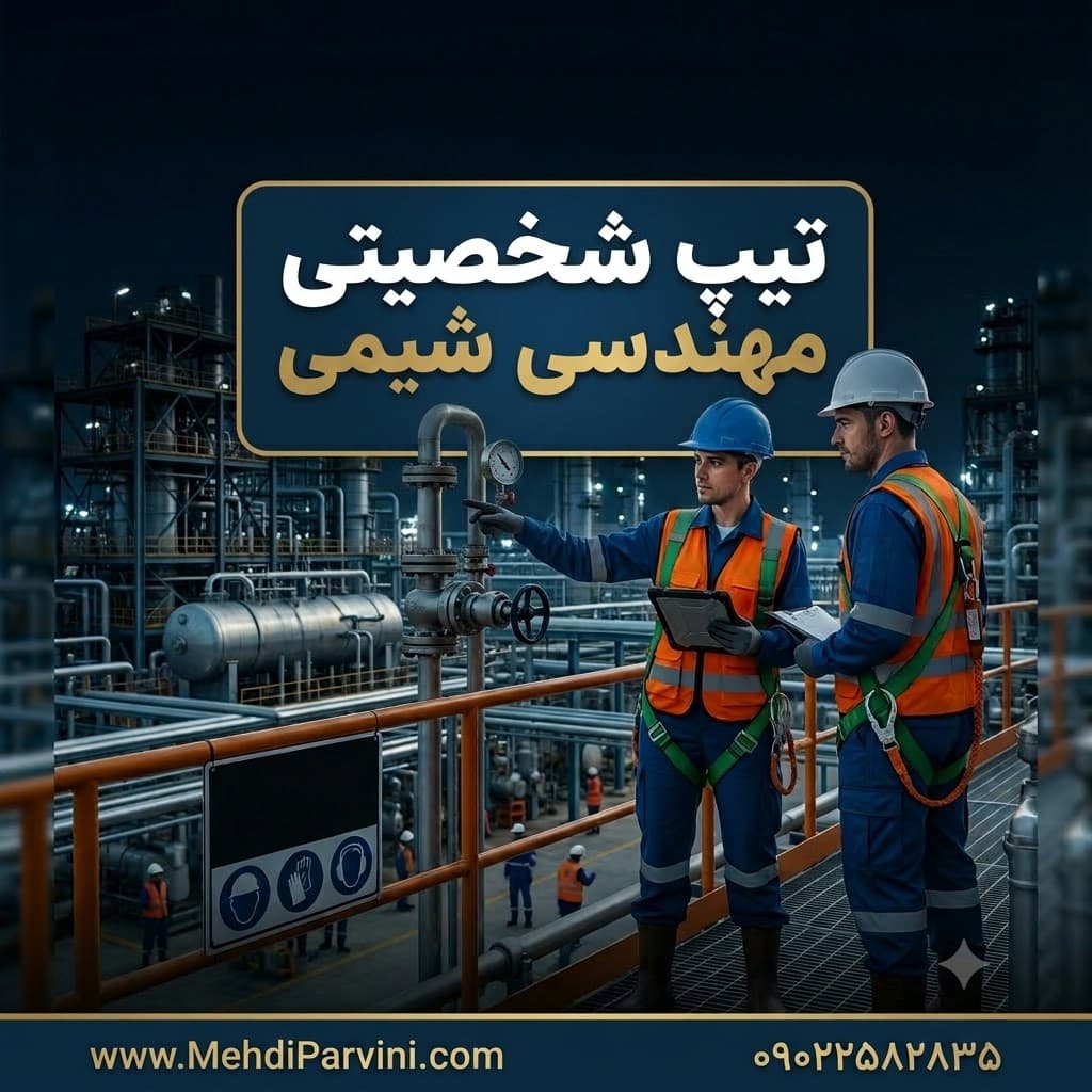 تیپ شخصیتی مهندسی شیمی