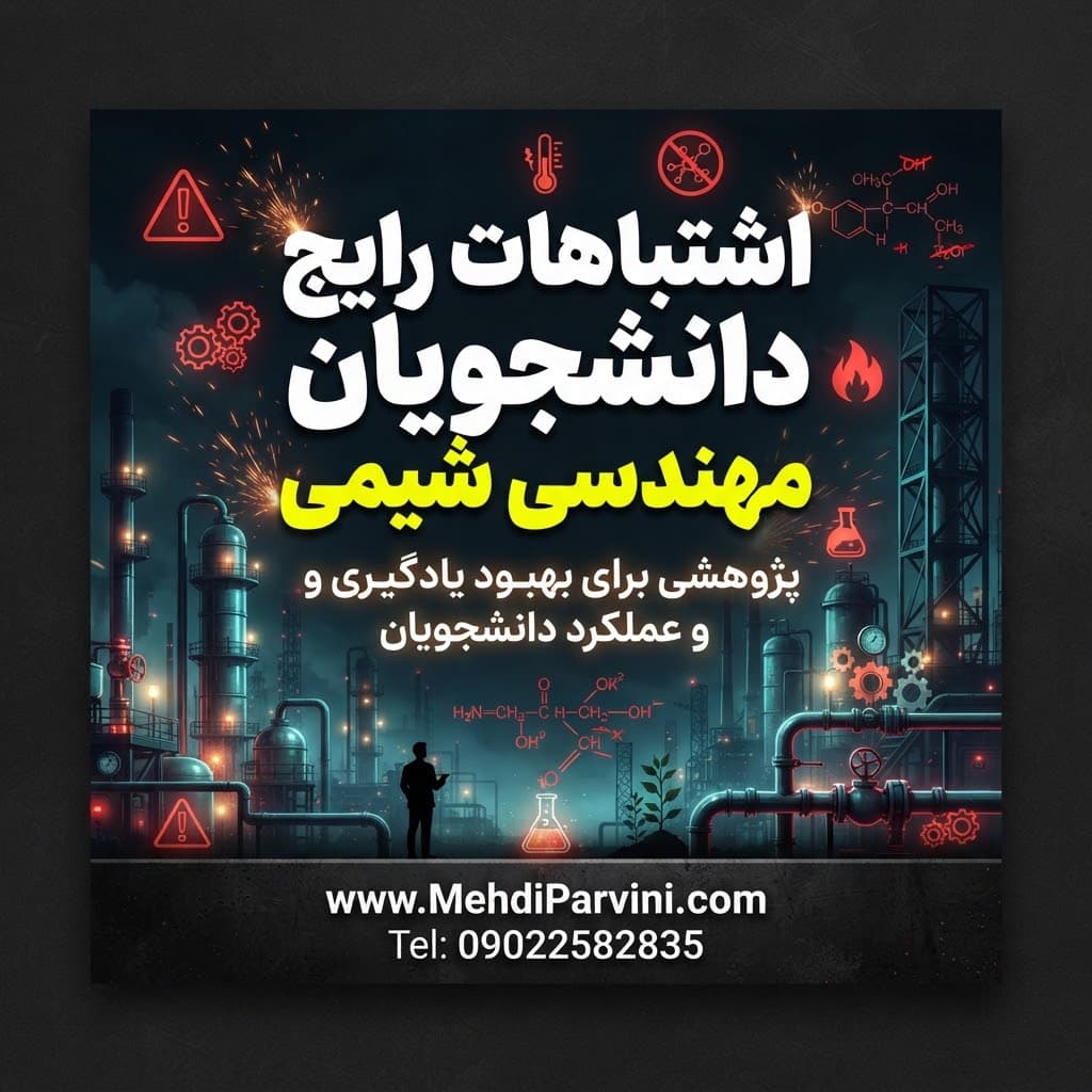 اشتباهات رایج دانشجویان مهندسی شیمی