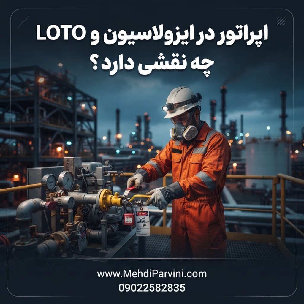 اپراتور در ایزولاسیون و LOTO چه نقشی دارد؟