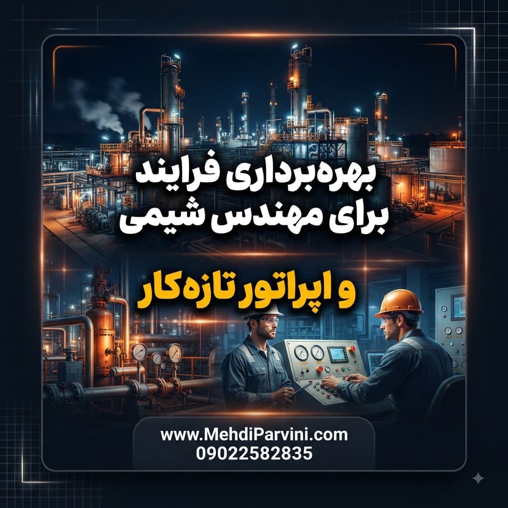 بهره‌برداری فرایند برای مهندس شیمی و اپراتور تازه‌کار