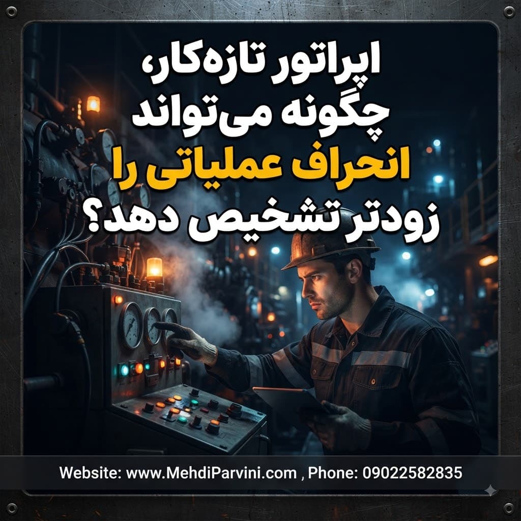 اپراتور تازه‌کار، چگونه می تواند انحراف عملیاتی را زودتر تشخیص دهد؟