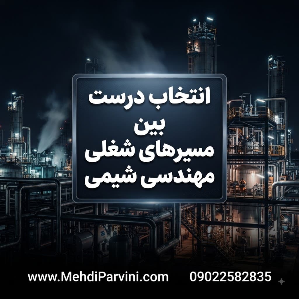 بین مسیرهای شغلی مهندسی شیمی