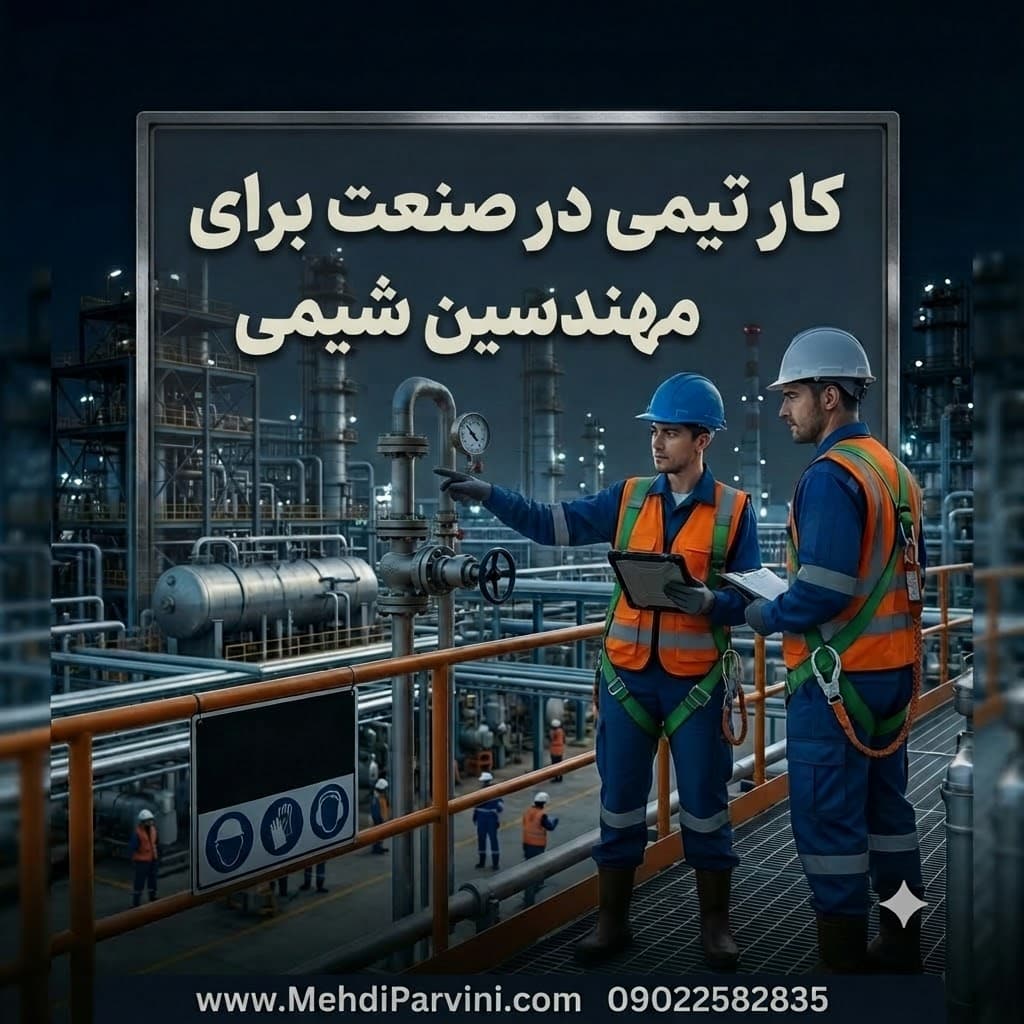 کار تیمی درصنعت برای مهندسین شیمی