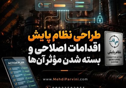 طراحی نظام پایش اقدامات اصلاحی و بسته شدن مؤثر آن‌ها