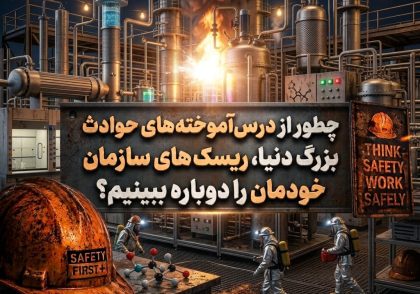 چطور از درس‌آموخته‌های حوادث بزرگ دنیا، ریسک‌های سازمان خودمان را دوباره ببینیم؟