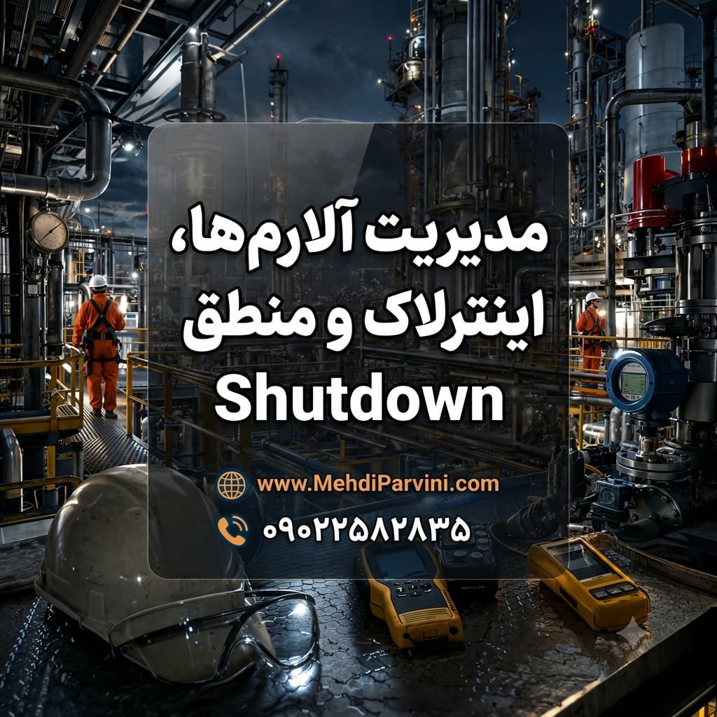 مدیریت آلارم‌ها، اینترلاک و منطق Shutdown
