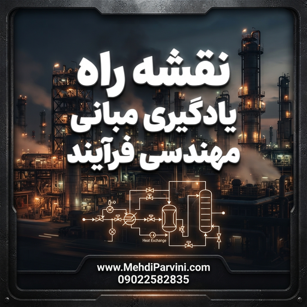 نقشه راه یادگیری مبانی مهندسی فرآیند