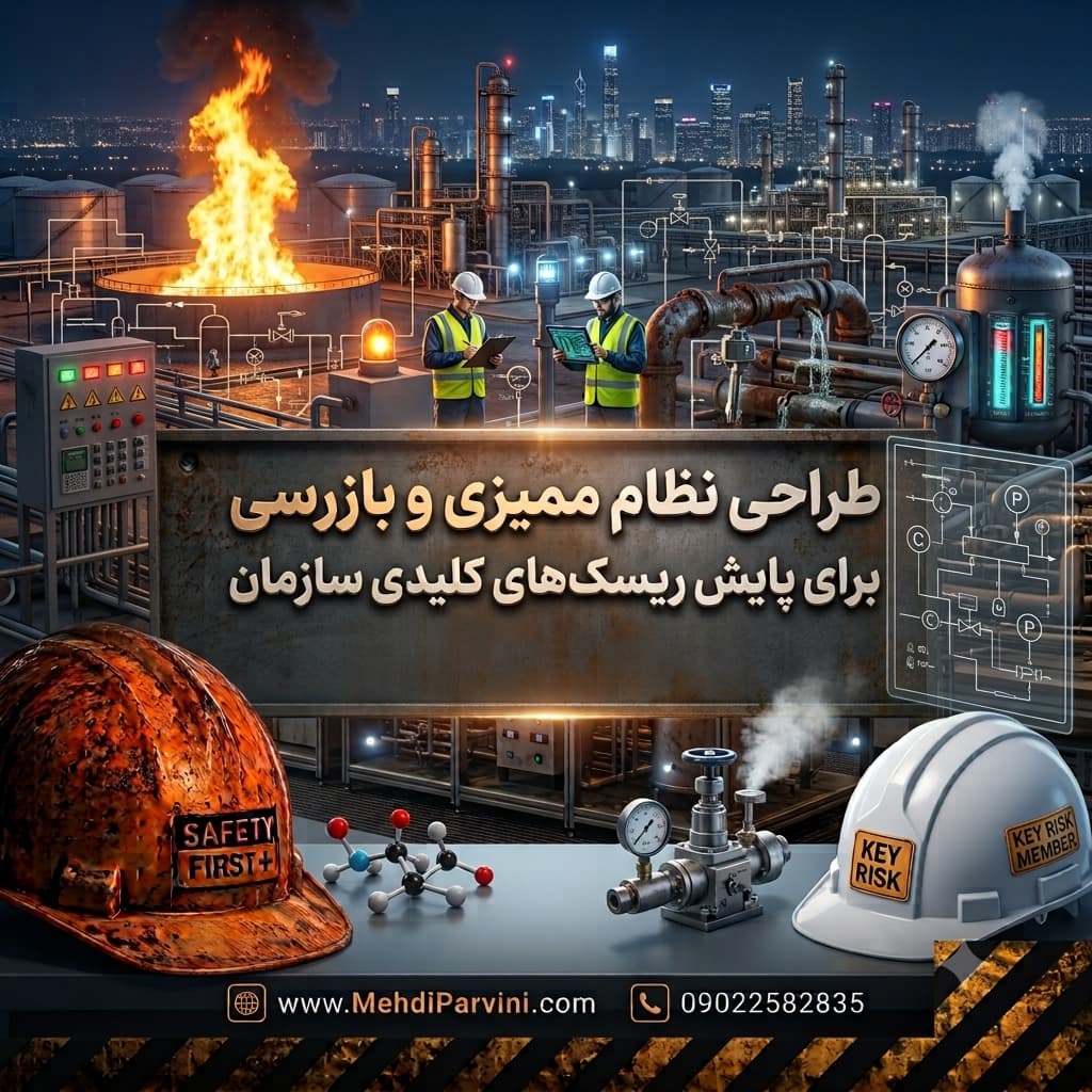 طراحی نظام ممیزی و بازرسی برای پایش ریسک‌های کلیدی سازمان