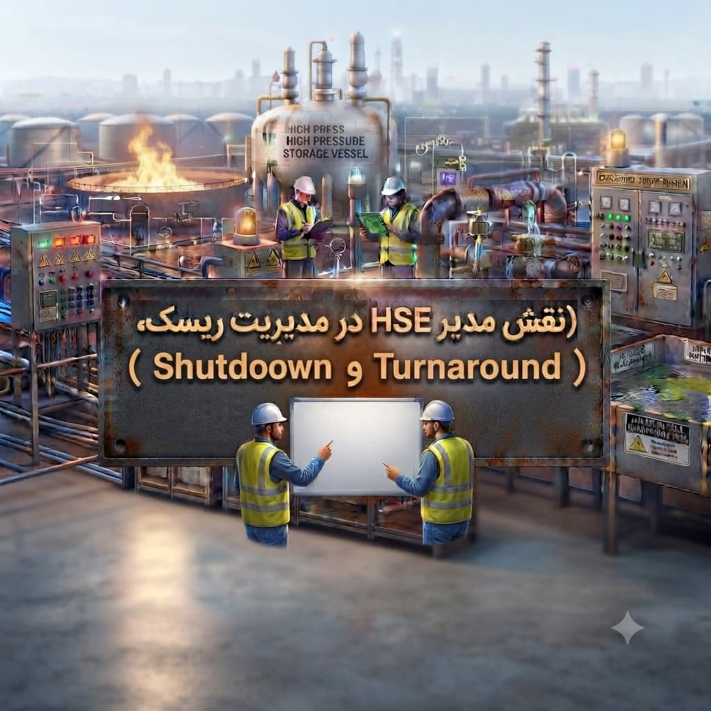 نقش مدیر HSE در مدیریت ریسک Start-up، Shutdown و Turnaround