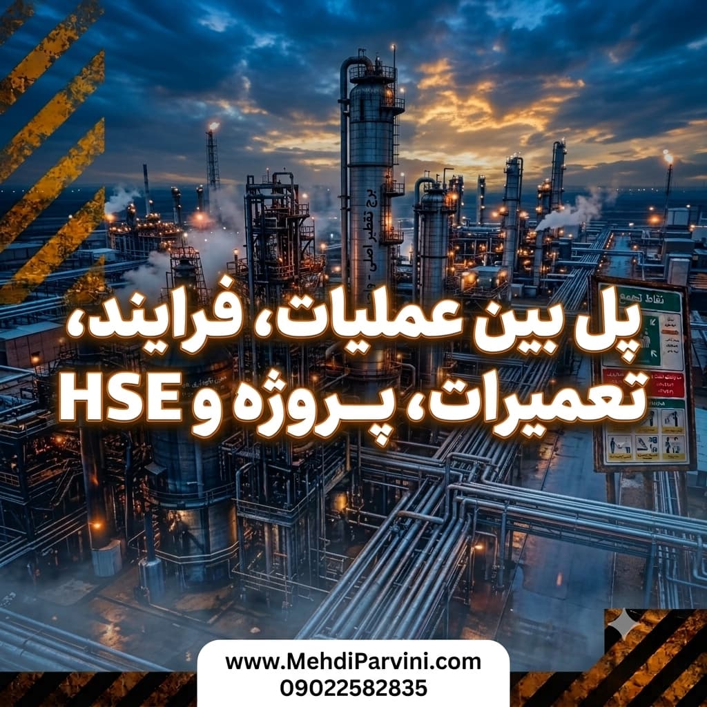 پل بین عملیات، فرایند، تعمیرات، پروژه و HSE