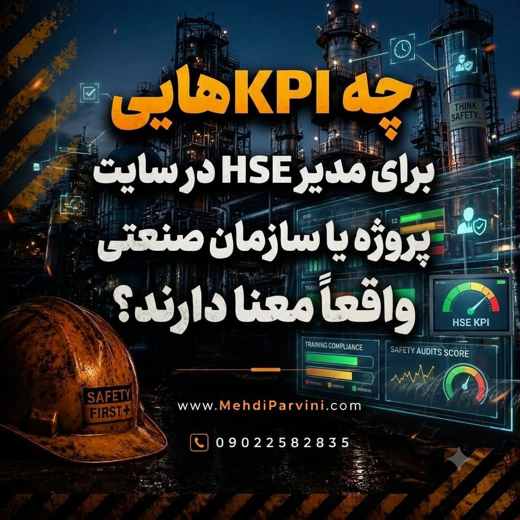 چه KPIهایی برای مدیر HSE در سایت، پروژه یا سازمان صنعتی واقعاً معنا دارند؟