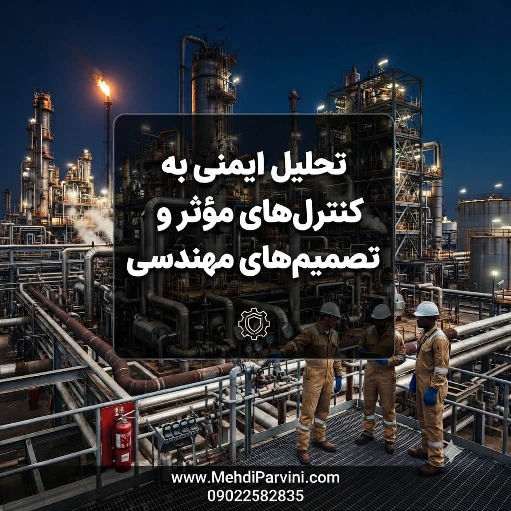 تحلیل ایمنی را به کنترل‌های مؤثر و تصمیم‌های مهندسی