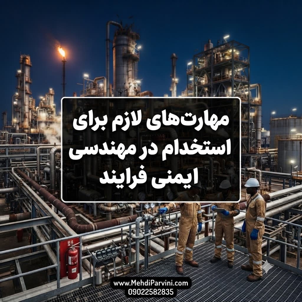 مهارت‌های لازم برای استخدام در مهندسی ایمنی فرایند