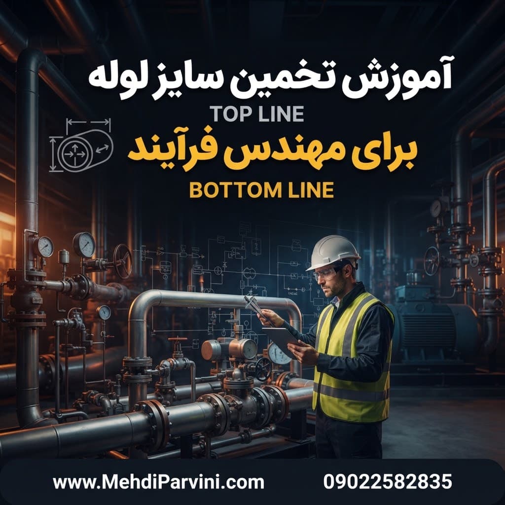 آموزش تخمین سایز لوله