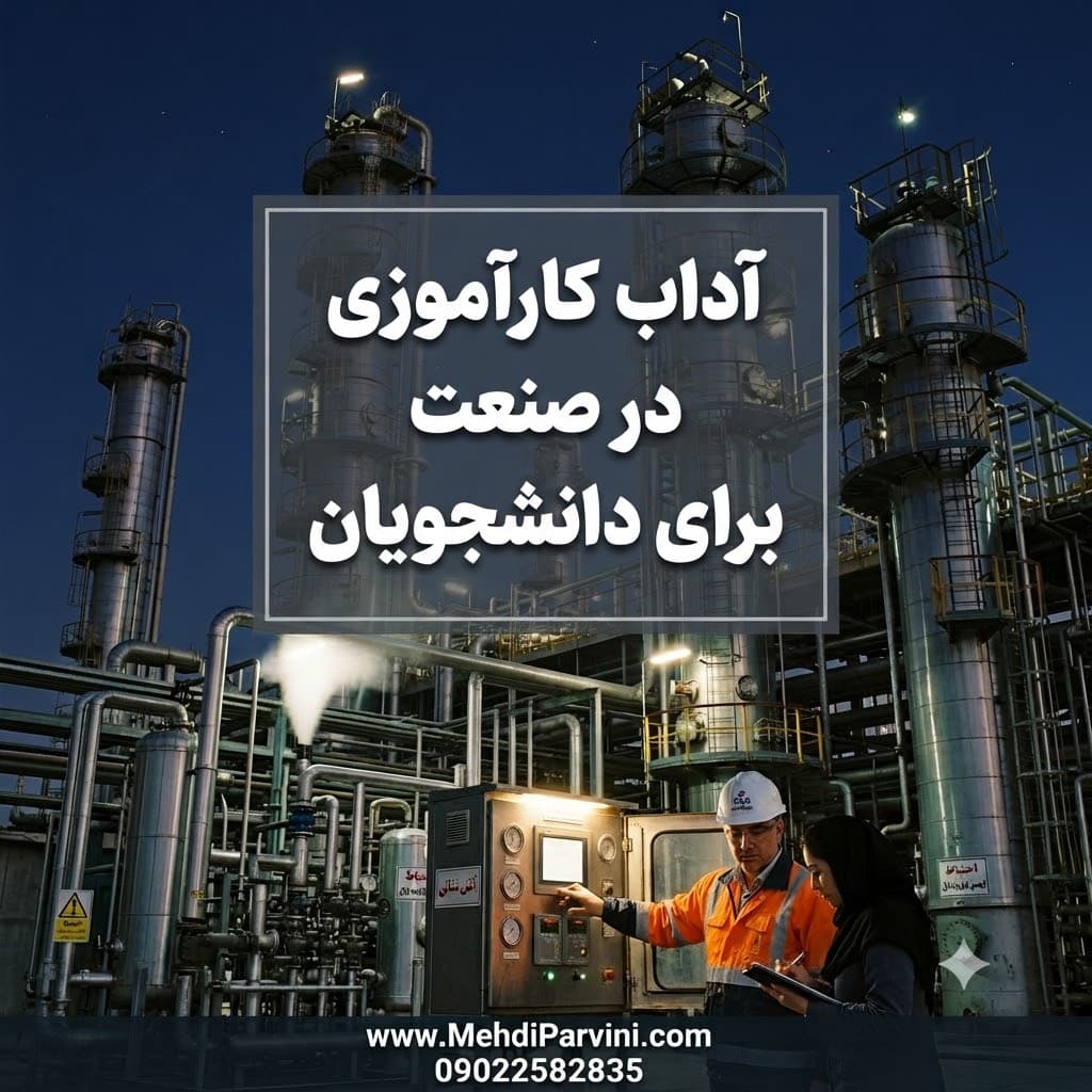 آداب کارآموزی در صنعت برای‌دانشجویان