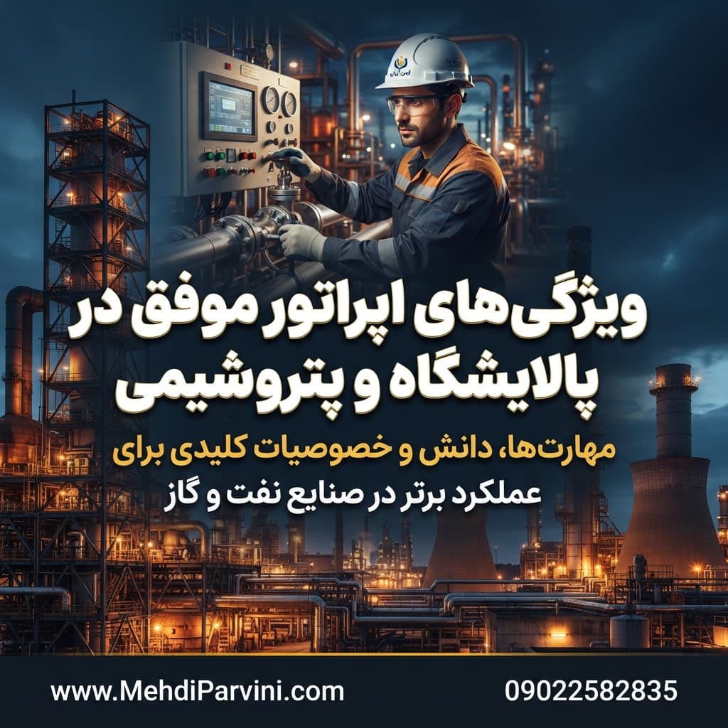 ویژگی‌های اپراتور موفق در پالایشگاه و پتروشیمی