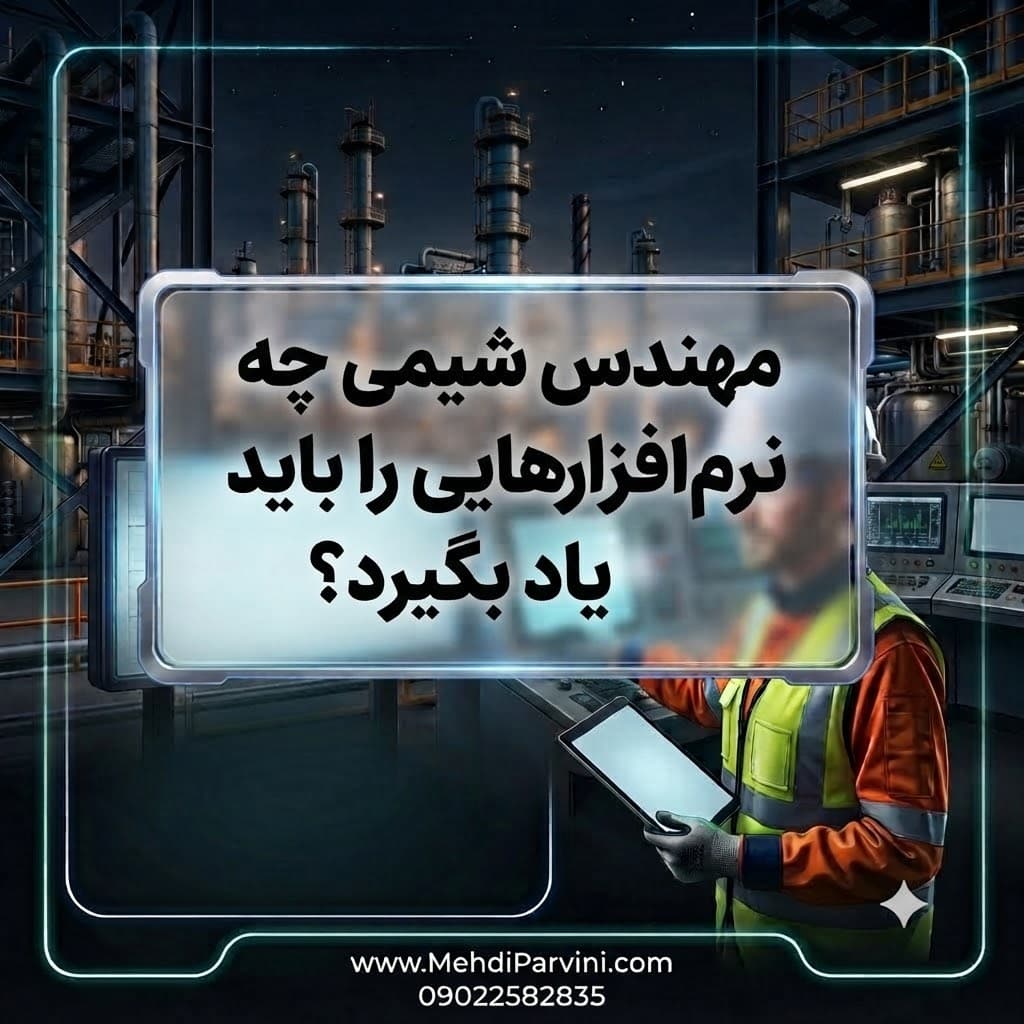 مهندس شیمی چه نرم‌افزارهایی را باید یاد بگیرد؟