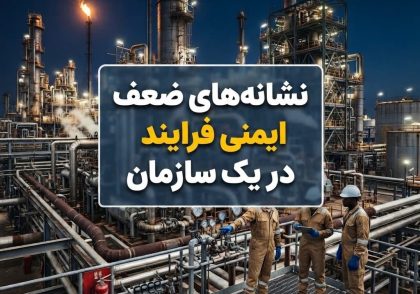 نشانه‌های ضعف ایمنی فرایند در یک سازمان