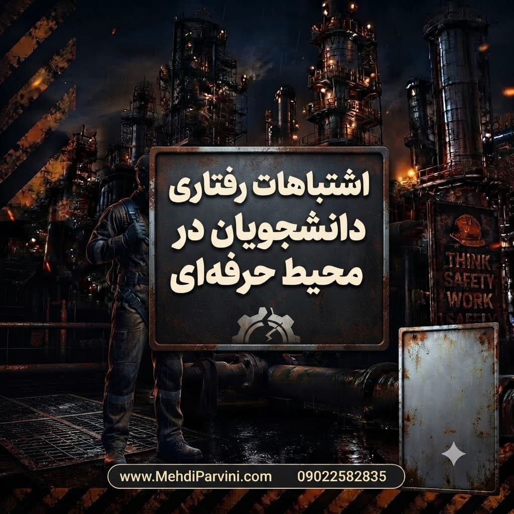 اشتباهات رفتاری دانشجویان در محیط حرفه‌ای