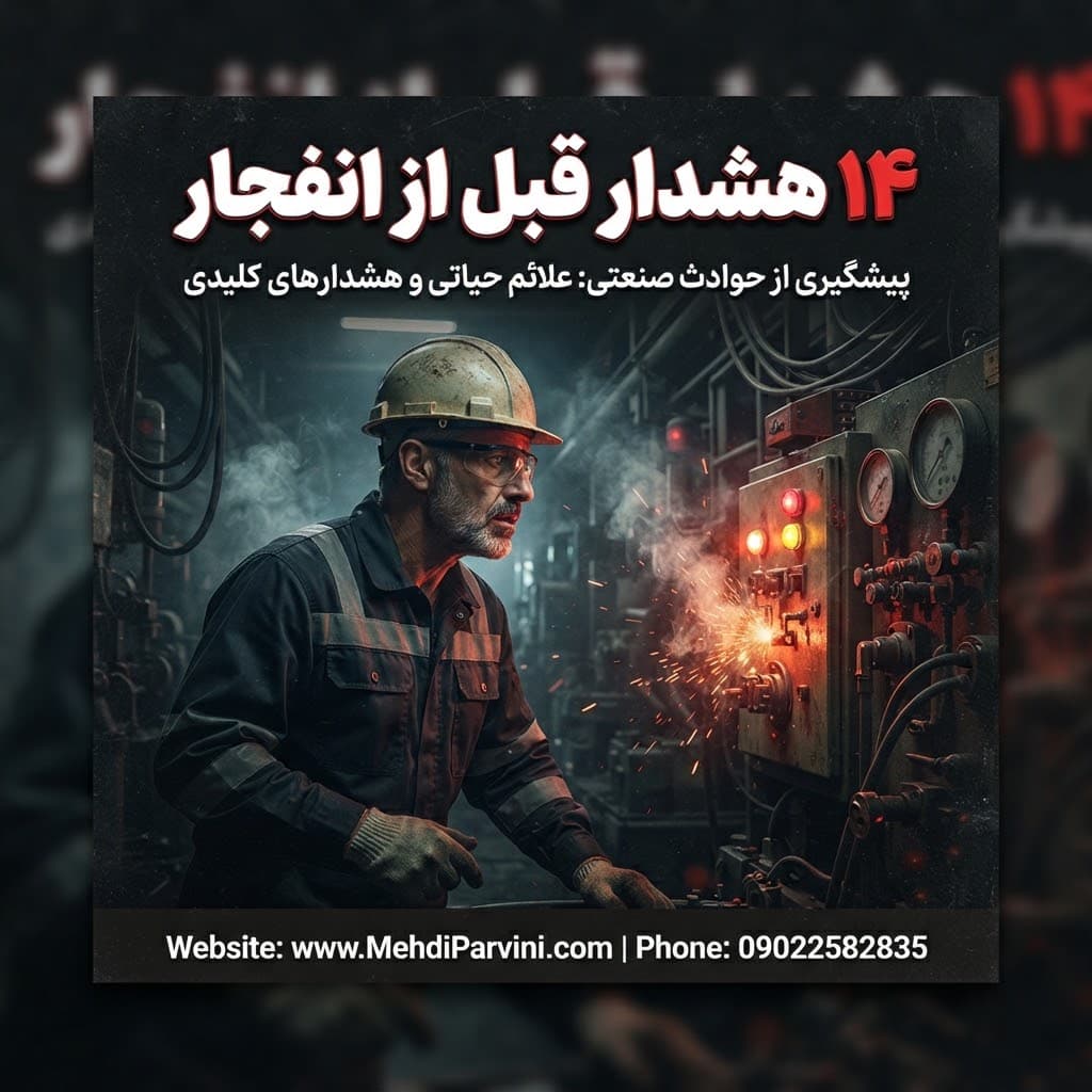 ۱۴ هشدار قبل از انفجار