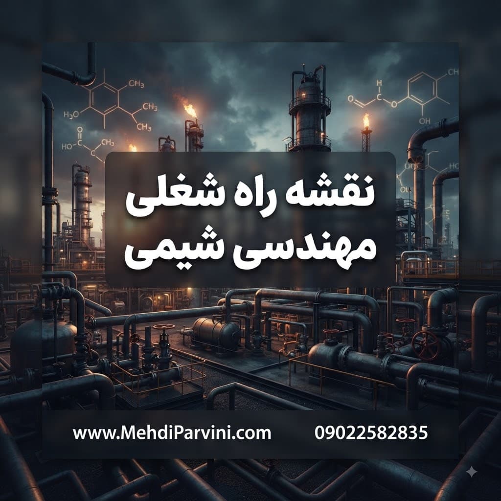 نقشه راه شغلی مهندسی شیمی