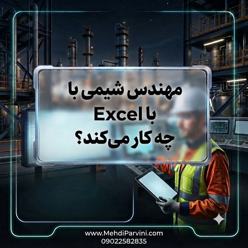 مهندس شیمی با Excel چه کار می‌کند؟