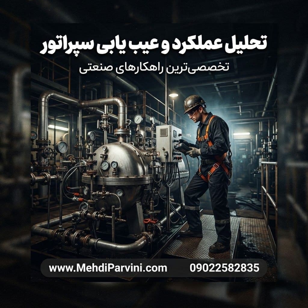 تحلیل عملکرد و عیب‌یابی سپراتور