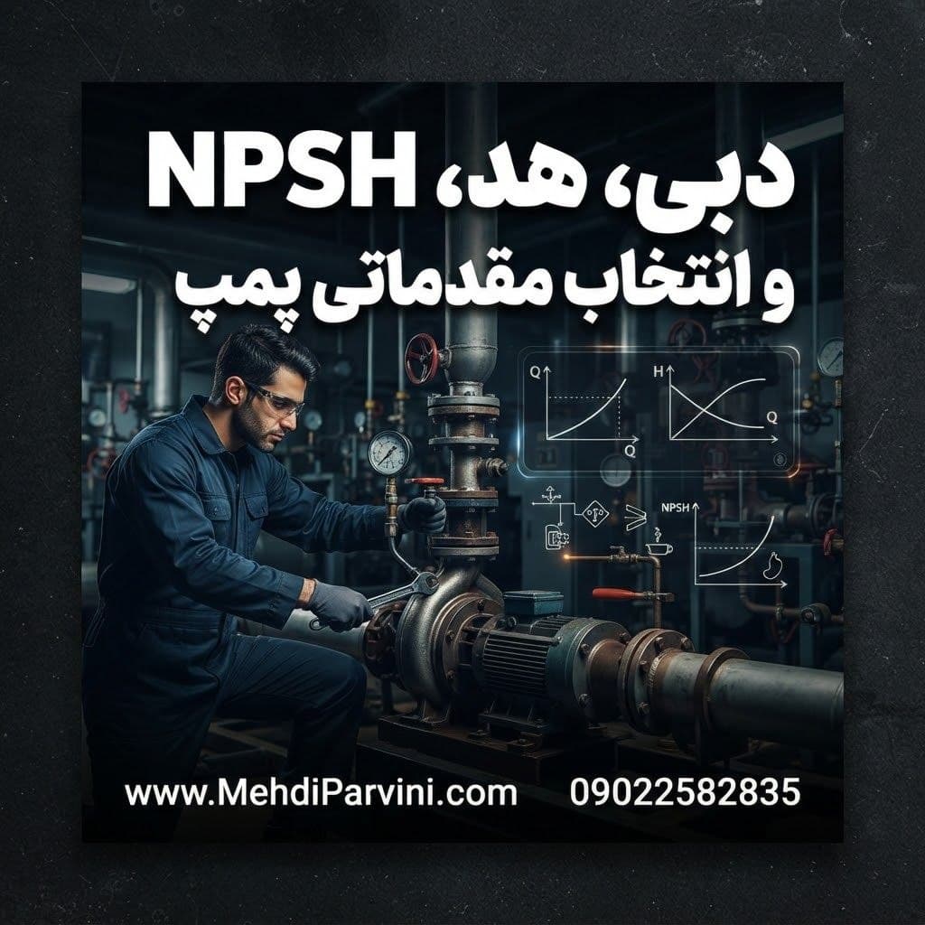 دبی، هد، NPSH و انتخاب مقدماتی پمپ