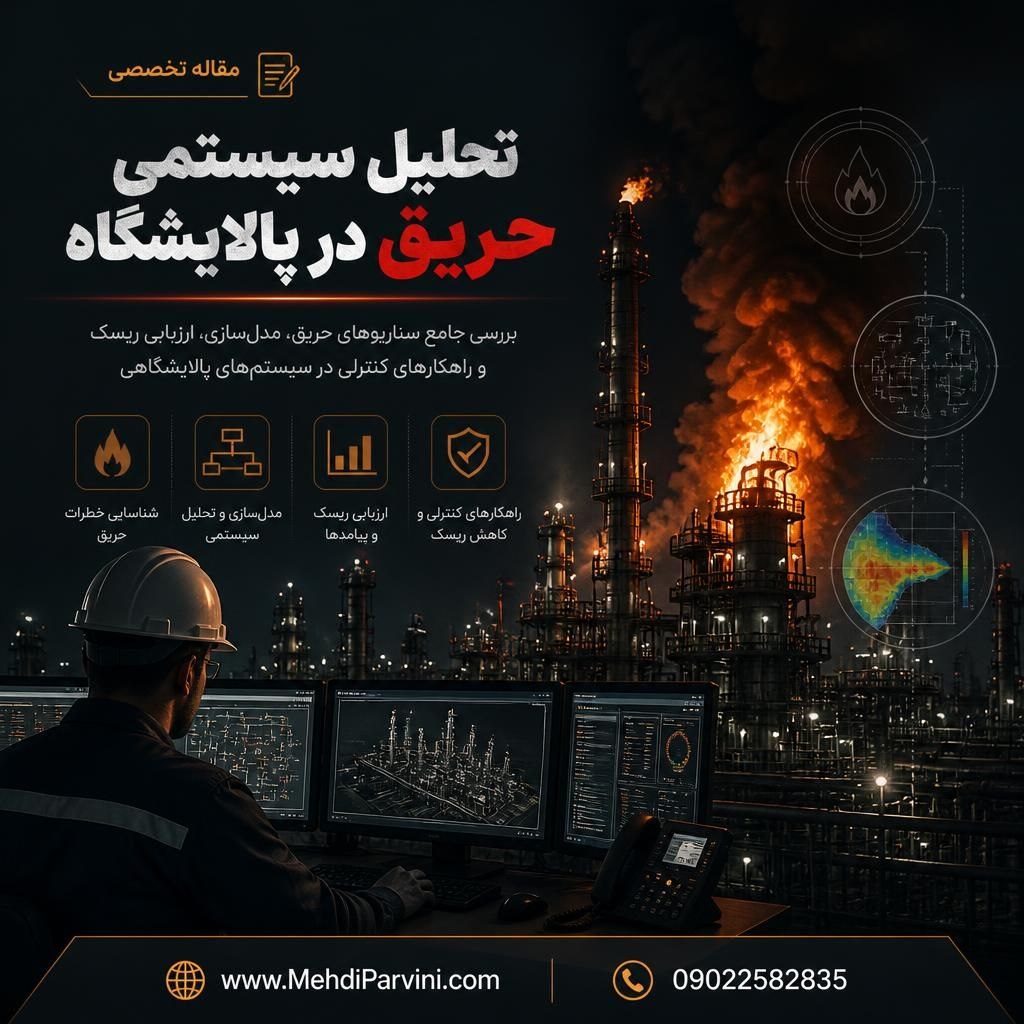 تحلیل سیستمی حریق در پالایشگاه