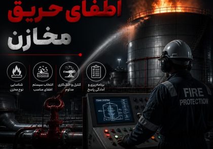 استراتژی‌های اطفای حریق مخازن