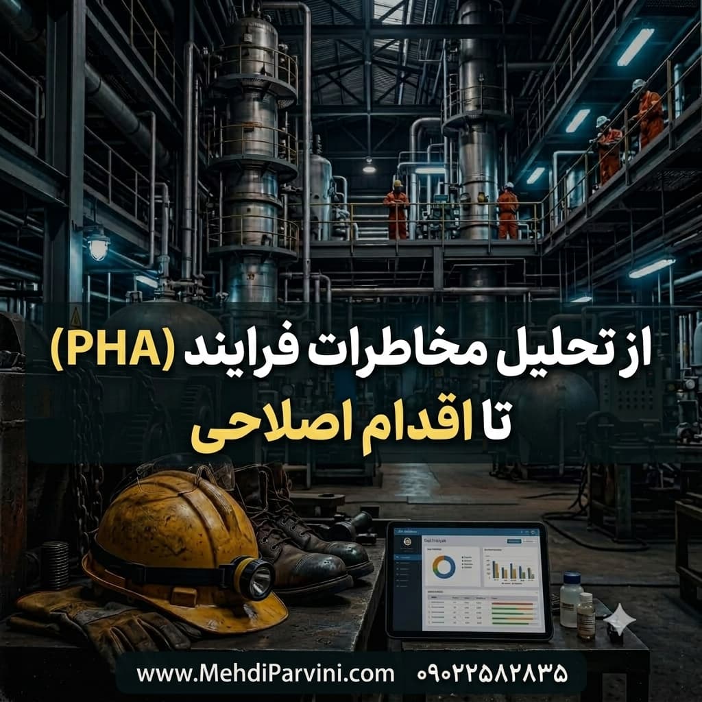 از تحلیل مخاطرات فرایند (PHA) تا اقدام اصلاحی